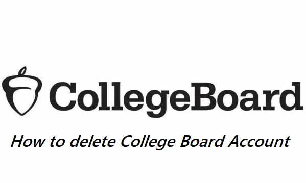 How to delete collegeboard account