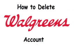 How to Delete Walgreens Account
