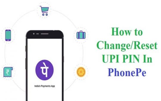 How to change/reset UPI PIN In PhonePe
